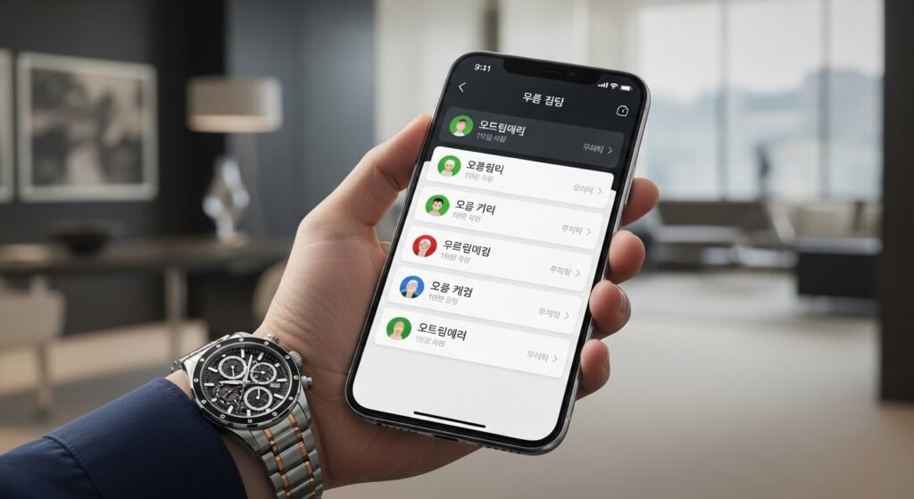 24시간 수익 알림이 울리는 스마트폰과 리치 라이프스타일